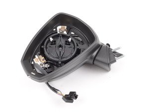 ES#3180801 - 8V5857409AC9B9 - Mirror Assembly - Left - Does not include the mirror cap or glass - Genuine Volkswagen Audi - Audi