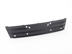 ES#2670611 - 4G8807287GCKA - Front License Plate Filler - Satin Black - Clean up the look of your front end - Genuine Volkswagen Audi - Audi