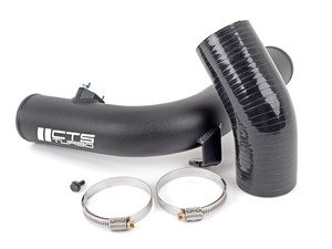 ES#2862979 - CTSIT280 - Throttle Pipe - 2.5" Black powder coated aluminum - CTS - Audi Volkswagen