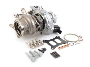 ES#3086203 - 06K145722HKT - IS38 Turbo Upgrade Kit - Includes OEM Golf R / S3 IS38 turbocharger and all required installation hardware. - Genuine Volkswagen Audi - Audi Volkswagen