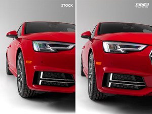 ES#4476374 - B9A4FLUSHKT - 18" Wheel Spacer Flush Fit Kit - Black Bolts - Includes spacers & Black bolts to obtain a flush look on your OE 18" wheels - Assembled By ECS - Audi