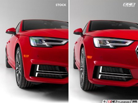 ES#4476374 - B9A4FLUSHKT - 18" Wheel Spacer Flush Fit Kit - Black Bolts - Includes spacers & Black bolts to obtain a flush look on your OE 18" wheels - Assembled By ECS - Audi