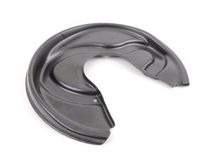ES#437503 - 8E0615612Q - Splash Shield - Priced Each - Right - Stamped splash shield to keep debris off your rotor, right side - Genuine Volkswagen Audi - Audi