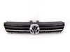 ES#3627845 - 5G0853651DZLL - Golf Lighting Package Grille - With Chrome Strip - Gloss black bars with chrome strip and "VW" badge - Genuine Volkswagen Audi - Volkswagen
