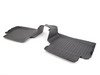 ES#2530956 - 82112290688 - Rear Floor Mat Liners Black - Set - All Weather Floor Mats - Genuine MINI - MINI