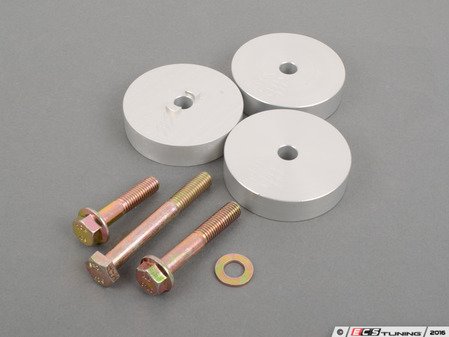 ES#3021923 - EBFI70039623 - BFI Motor Mount Spacers - Gain a bit of oil pan ground clearance with these billet motor mount spacers - Black Forest Industries - Volkswagen