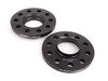 ES#3106636 - 019204ECS01KT2 - 18" Wheel Spacer Flush Fit Kit - Black Bolts - Includes spacers & Black bolts to obtain a flush look on your OE 18" wheels - ECS - Audi