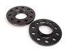 ES#3106636 - 019204ECS01KT2 - 18" Wheel Spacer Flush Fit Kit - Black Bolts - Includes spacers & Black bolts to obtain a flush look on your OE 18" wheels - ECS - Audi