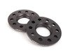 ES#3106636 - 019204ECS01KT2 - 18" Wheel Spacer Flush Fit Kit - Black Bolts - Includes spacers & Black bolts to obtain a flush look on your OE 18" wheels - ECS - Audi
