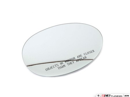 ES#2734233 - 51167366044 - Mirror Glass Heated - Passenger Side - Replace your broken or non working heated mirror glass - Genuine MINI - MINI