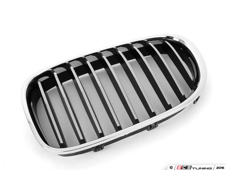 ES#2599203 - 51117295297 - Chrome Grille - Front Left - Genuine BMW replacement grille for damaged or missing grilles. - Genuine BMW - BMW
