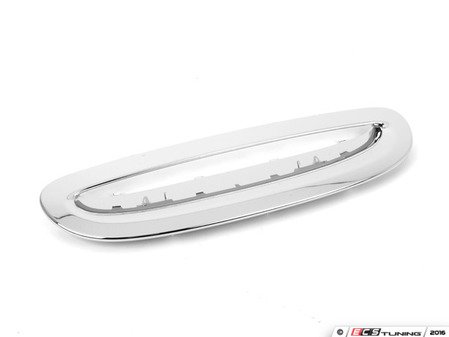ES#2775694 - 51142348097 - Chrome Bonnet / Hood Scoop - Upgrade your MINI hood scoop inlet molding - Genuine MINI - MINI