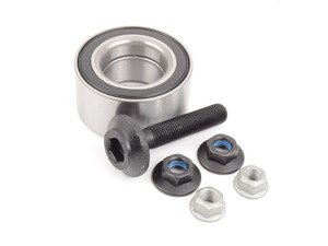 ES#2063118 - 4B0498625 - Front Wheel Bearing Kit - Priced Each (75mm) - Comes with the wheel bearing, axle bolt, and self locking nuts, fits left or right side - FAG - Audi Volkswagen