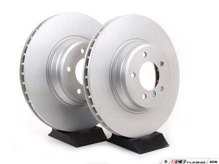 ES#3096672 - 34116764645KT - Front Brake Rotors - Pair (330x24) - Quality coated rotors from an original equipment supplier. - Pagid - BMW