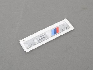 ES#2987123 - 51138063149 - Front BMW M Badge - Left  - Sits on front left grille - Genuine BMW - BMW