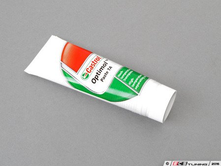 ES#4423790 - 18219062599KT - Castrol Optimol TA Assembly Paste - 100 Grams - Used as assembly paste and prevents seizing, welding or scaling. High-temperature paste to prevent butterfly valve jamming when opening up to 2nd stage,
E36/M42 starting with model year 1994. Operating temperature range up to 1100 C. - Genuine BMW - BMW