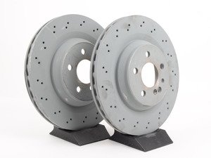 ES#2795582 - 220421191264KT - Front Brake Rotors - Pair (360 X 36 mm) - Does not include new rotor securing screws - Genuine Mercedes Benz - Mercedes Benz