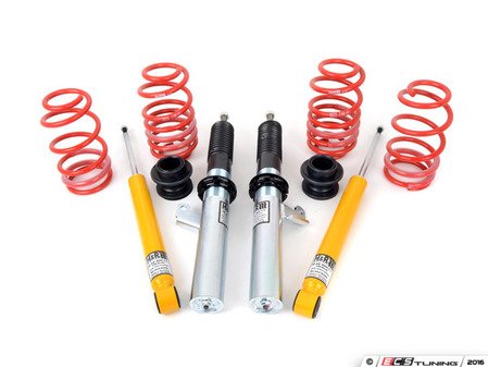 ES#2515428 - 54704 - Street Performance Coilover Kit - Average lowering of 1.0"-2.2"F 0.8"-2.0"R - H&R - Volkswagen