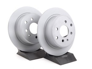 ES#3469567 - 34216755407zKT - Rear Brake Rotors - Pair (258x10) - Quality replacement rotor set. - Zimmermann - BMW