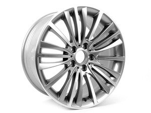 ES#2633696 - 36116851072 - 19" W-Spoke Style 423 Wheel - Priced Each - 19x9 ET44 72.6CB - Genuine BMW - BMW