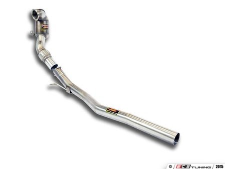 ES#3107625 - 771841KT - 3" TurboBack Exhaust System - Resonated - 200 cell catalytic converter with street muffler - Supersprint - Audi