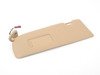 ES#1844618 - 51167252489 - E82 Sun Visor - Left - Beige - Genuine BMW - BMW