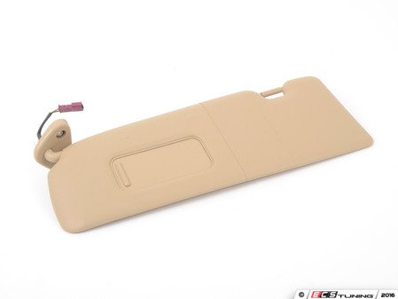 ES#1844618 - 51167252489 - E82 Sun Visor - Left - Beige - Genuine BMW - BMW