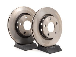 ES#1844024 - 4D0615601Bkt - Rear Brake Rotors - Pair (269x22) - Restore your braking performance. - Zimmermann - Audi