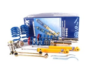 ES#9601 - FKXKKVW43 - Silverline X Coilover Kit - Adjustable Damping - (NO LONGER AVAILABLE) - Corrosion resistant bodies with FK adjustable shocks, Average lowering of 35-65mm F & R - FK - 