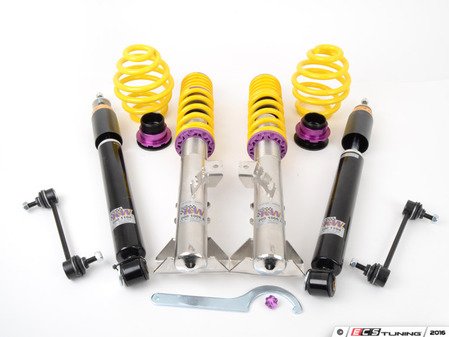 ES#2092144 - 15220027 - KW V2 Series Coilover Kit - Variant 2 coilovers offer sport handling with adjustable rebound dampening - KW Suspension - BMW