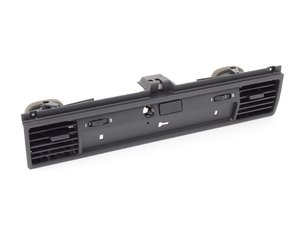 ES#178877 - 64228391649 - Black Upper Dash Vent Cover - With Lock - (NO LONGER AVAILABLE) - Dash cover with vents and lock, black in color - Genuine BMW - 