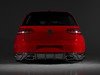 ES#3106593 - 014281ECS02AKT -  Carbon Fiber Rear Diffuser - with Touareg 3 Angular Exhaust Tips - (NO LONGER AVAILABLE) - Add Flare to your exhaust with this Carbon Fiber Rear Diffuser and Diesel Touareg Exhaust tip kit! - Assembled By ECS - 
