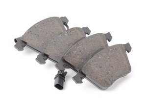 ES#2550335 - d81111t - Front Brake Pad Set - Restore the stopping power in your vehicle. - Textar - Audi