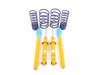 ES#3026565 - E28SPORT - Bilstein/H&R Sport Suspension Package/Cup Kit - The H&R sport springs lower the ride height up to 1.25" (depending on model) with a spring rate that is stiffer than OEM sport springs, but totally streetable. - Assembled By ECS - BMW