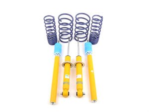 ES#3026565 - E28SPORT - Bilstein/H&R Sport Suspension Package/Cup Kit - The H&R sport springs lower the ride height up to 1.25" (depending on model) with a spring rate that is stiffer than OEM sport springs, but totally streetable. - Assembled By ECS - BMW