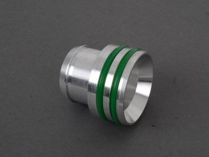 ES#2771208 - 94810623000 - Lower Coolant Pipe Adapter Piece with O-rings - Aluminum adapter for the coolant pipe - Hamburg Tech - Porsche