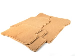 ES#1827852 - Q6680540 - Carpeted Floor Mat Set - Java - Genuine Mercedes Benz - Mercedes Benz