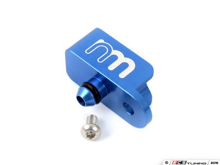 ES#2843607 - NM.498856 - Boost Gauge Tap Adapter - Black - Designed specifically for the Gen2 engine to add a port for vacuum / boost reference - NM Engineering - MINI