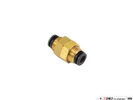 ES#3103432 - 22652 - Bulkhead Union - Priced Each  - 1/4" PTC x 1/4" PTC - Air Lift - Volkswagen