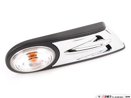 ES#2225868 - 63137268884 - JCW Chrome Grille Side Scuttle - Right - Get the Factory JCW sport look for your side scuttles - Genuine MINI - MINI