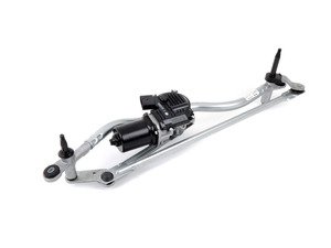 ES#2997461 - 8K1955023E - Windshield Wiper Bracket With Motor - Located under the rain tray - Genuine Volkswagen Audi - Audi