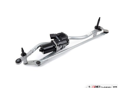 ES#2997461 - 8K1955023E - Windshield Wiper Bracket With Motor - Located under the rain tray - Genuine Volkswagen Audi - Audi