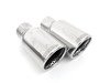 ES#2953956 - ssxvw147KT - Turbo-Back Exhaust System - Non-Resonated - 3" Down pipe with Hi-Flow Sports cat and 2.75" stainless steel cat-back with twin 80mm GT80 polished tips - Milltek Sport - Audi