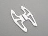 ES#3023348 - BM-0165-BS - Competition Shift Paddles - Bright Silver - Racing paddles for M-DCT transmission - AUTOTECKNIC - BMW