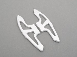 ES#3023348 - BM-0165-BS - Competition Shift Paddles - Bright Silver - Racing paddles for M-DCT transmission - AUTOTECKNIC - BMW