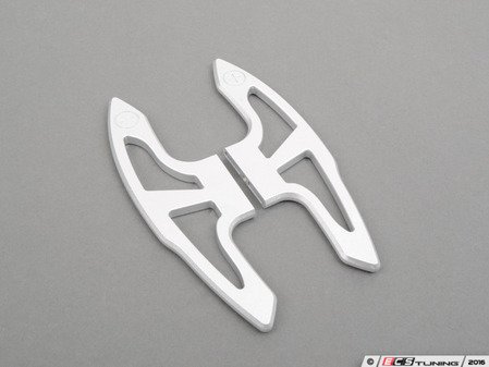 ES#3023348 - BM-0165-BS - Competition Shift Paddles - Bright Silver - Racing paddles for M-DCT transmission - AUTOTECKNIC - BMW