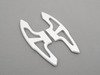ES#3023348 - BM-0165-BS - Competition Shift Paddles - Bright Silver - Racing paddles for M-DCT transmission - AUTOTECKNIC - BMW