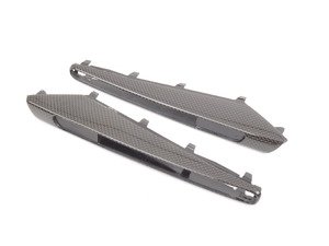 ES#3062384 - BM-0210 - E9x M3 Carbon Fiber Fender Side Grill Trim Set - Add a bit of style to your M3! - AUTOTECKNIC - BMW