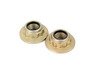 ES#2594440 - 1J0501477AKT - Rear Wheel Bearing Kit - Everything you need to replace both wheel bearings with hubs - Assembled By ECS - Audi Volkswagen