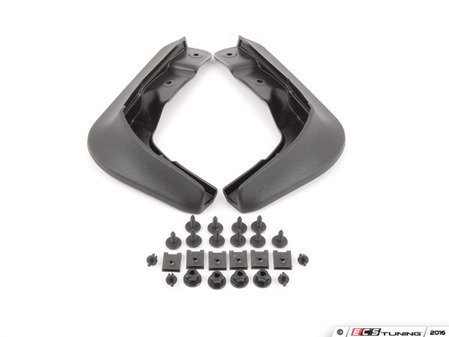 ES#2997561 - 8W5075111 - Front Splash Guard Set - Keep the dirt and debris off your paint - Genuine Volkswagen Audi - Audi